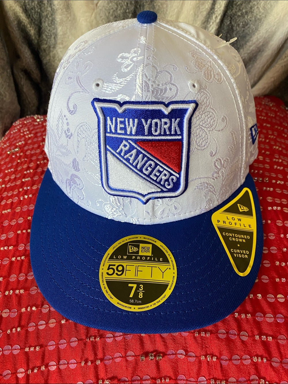 Rangers Embroidered Baseball Cap New With Tags
